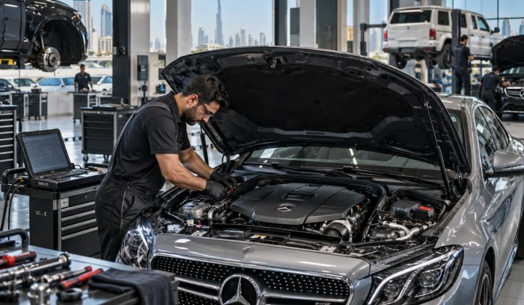 Mercedes-Benz Repair Experience with 800Sayara in Dubai
