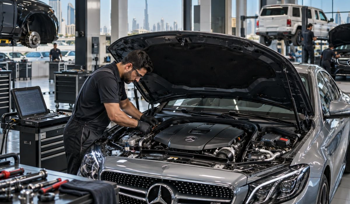 Mercedes-Benz Repair Experience with 800Sayara in Dubai
